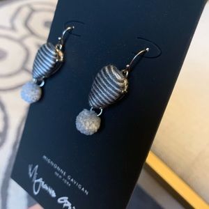 Mignonne Gavigan | Mini Mason Earrings Gray | NWT